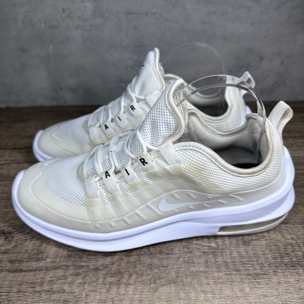 Nike~Women's~Air Max Axis Triple White Running Shoes~Size 8.5